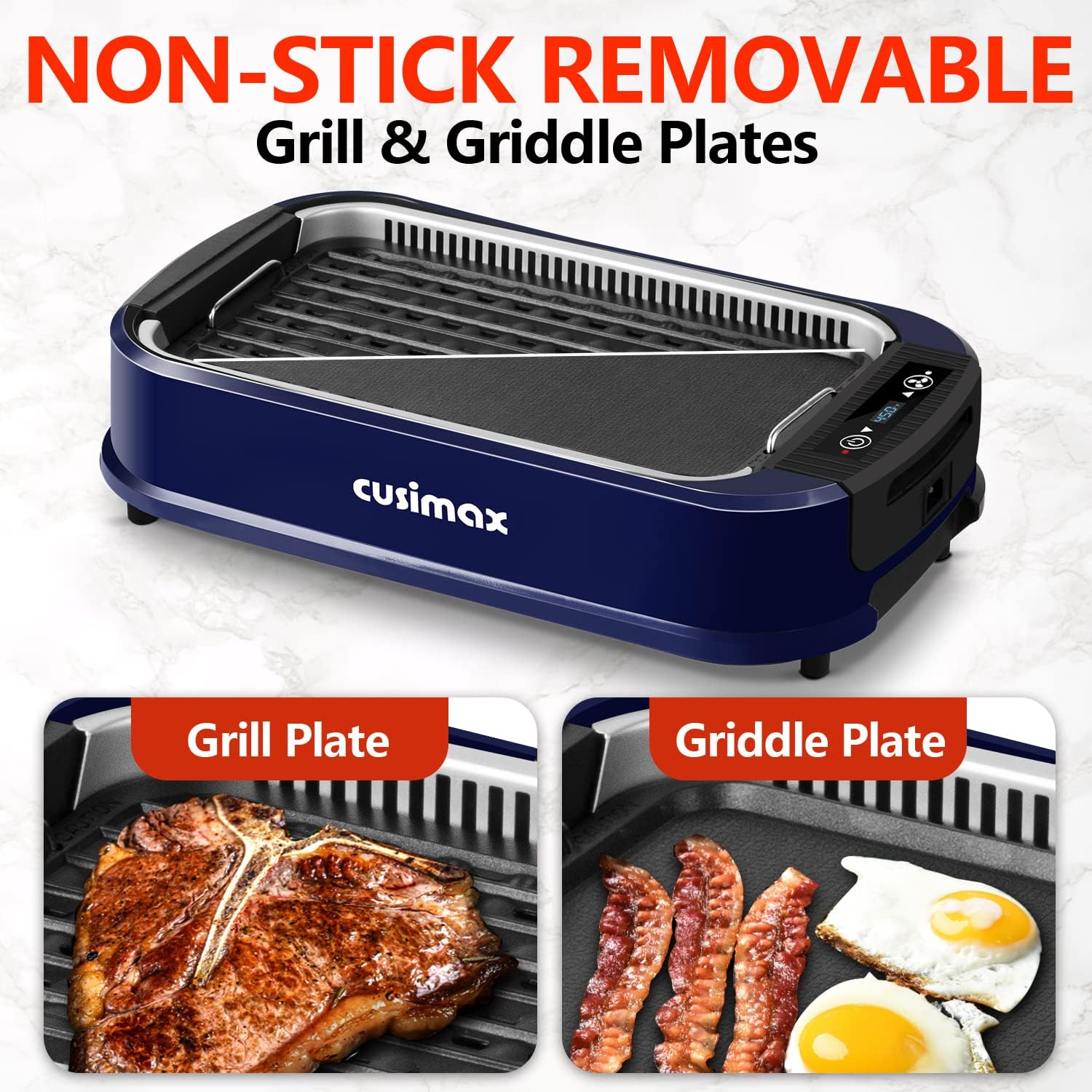 Smokeless Indoor Grill 1500W w - огляд і ціна Korean Bbq Grill
