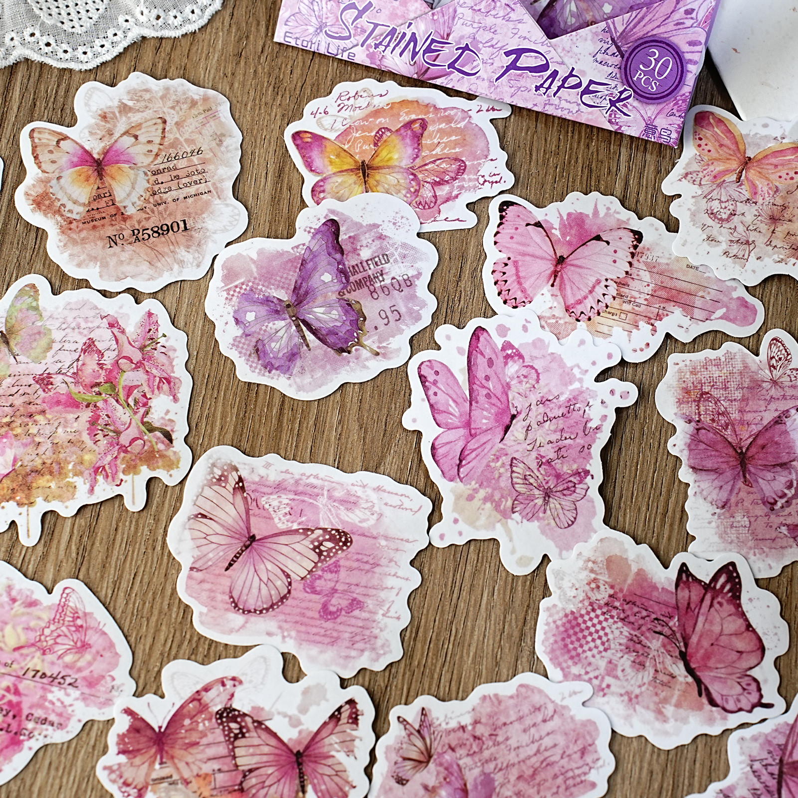 Etori Life Pink Watercolor But - огляд і ціна The Korean Lifestyle