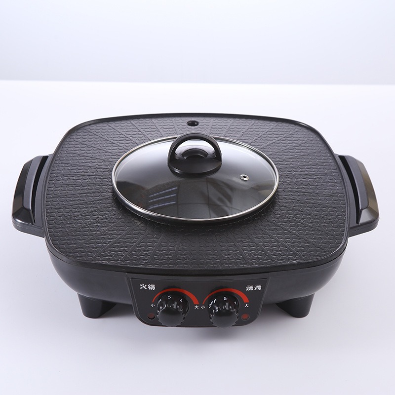1600W Electric Multi-Cooker wi - огляд і ціна Korean Bbq Grill