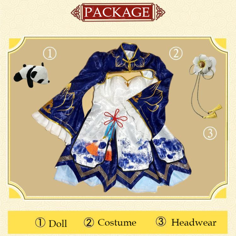 2025 Rem Ram Cosplay Cheongsam - огляд і ціна South Korea Lifestyle