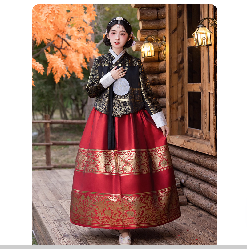 Ethnic style retro Hanbok temp - огляд і ціна The Korean Lifestyle