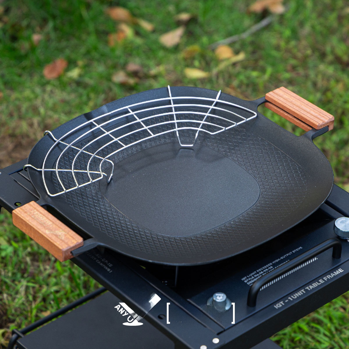 Outdoor Camping BBQ Grill Pan  - огляд і ціна Korean Bbq Grill