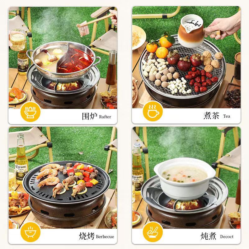 Portable Charcoal Grill Set fo - огляд і ціна Korean Bbq Grill