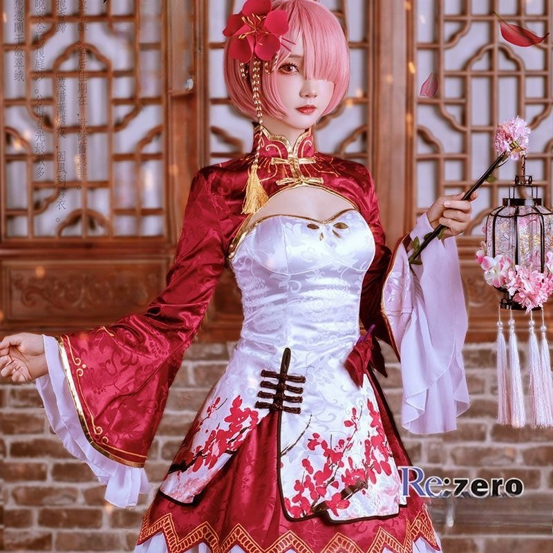 Rem Ram Cosplay Cheongsam Anim - огляд і ціна South Korea Lifestyle