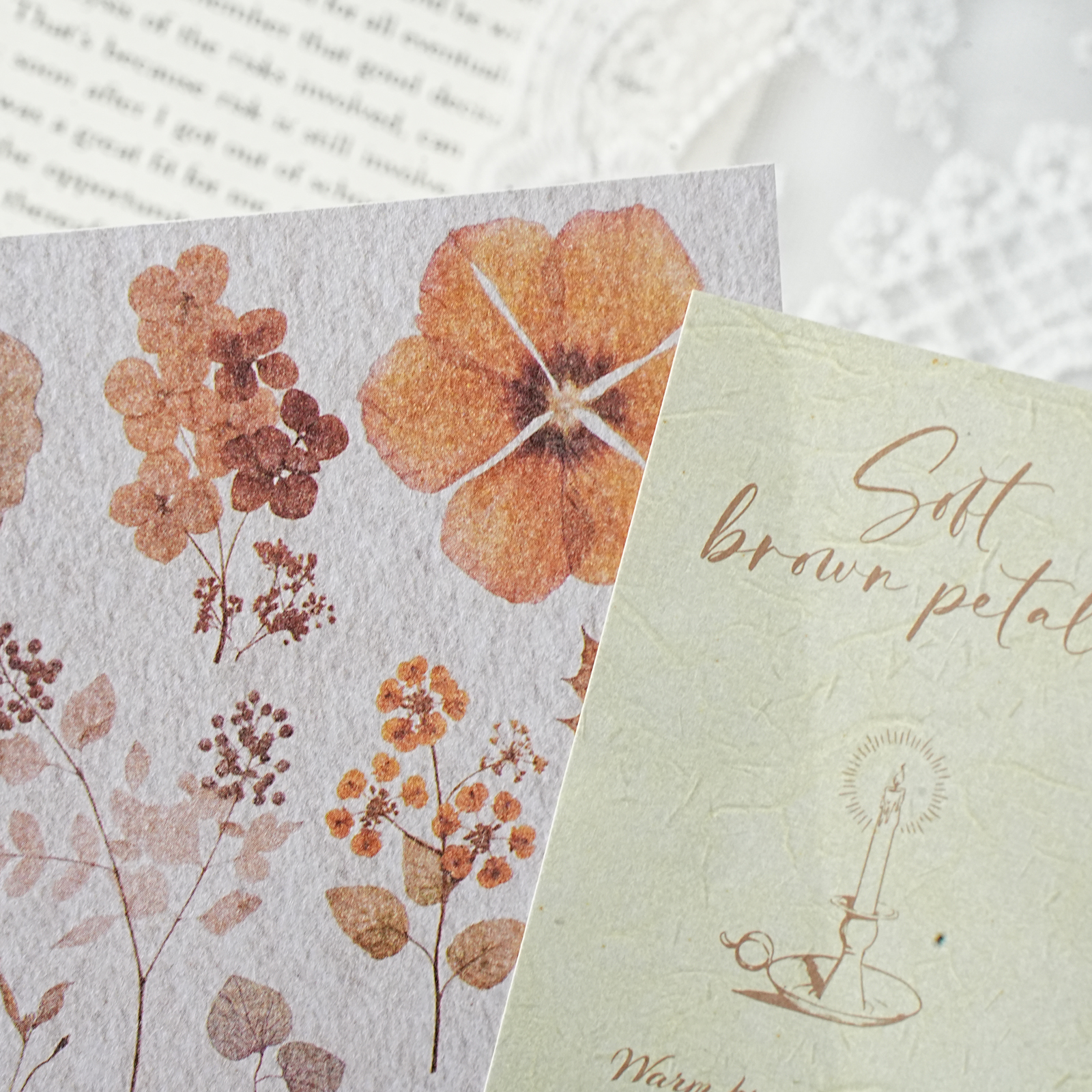 Etori Life 20Pcs Vintage Autum - огляд і ціна The Korean Lifestyle Book
